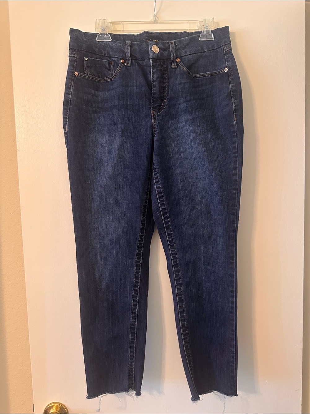 Silver Jeans Dark Indigo Skinny Jeans